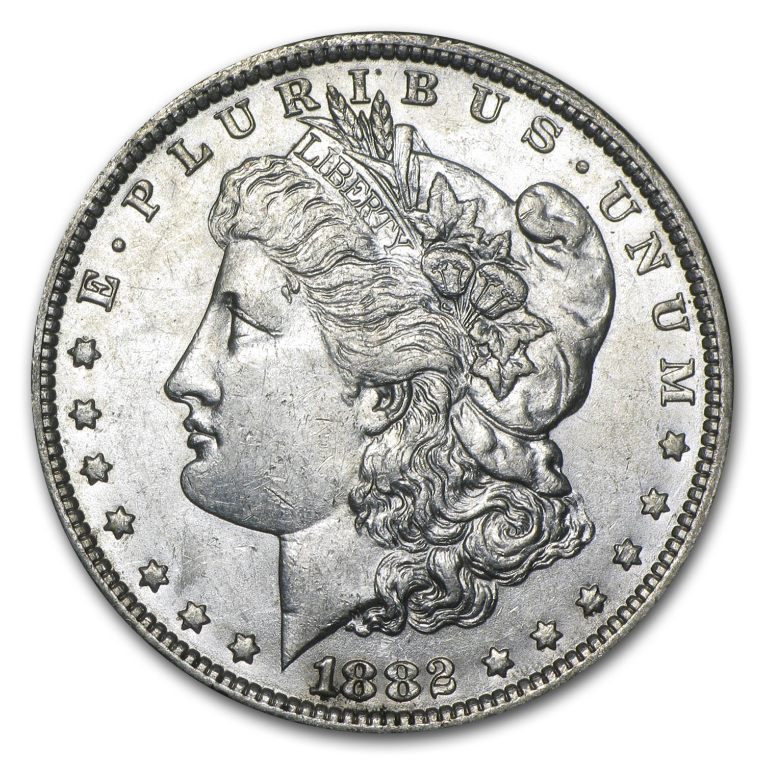Buy 1882-O/S Morgan Dollar AU-58