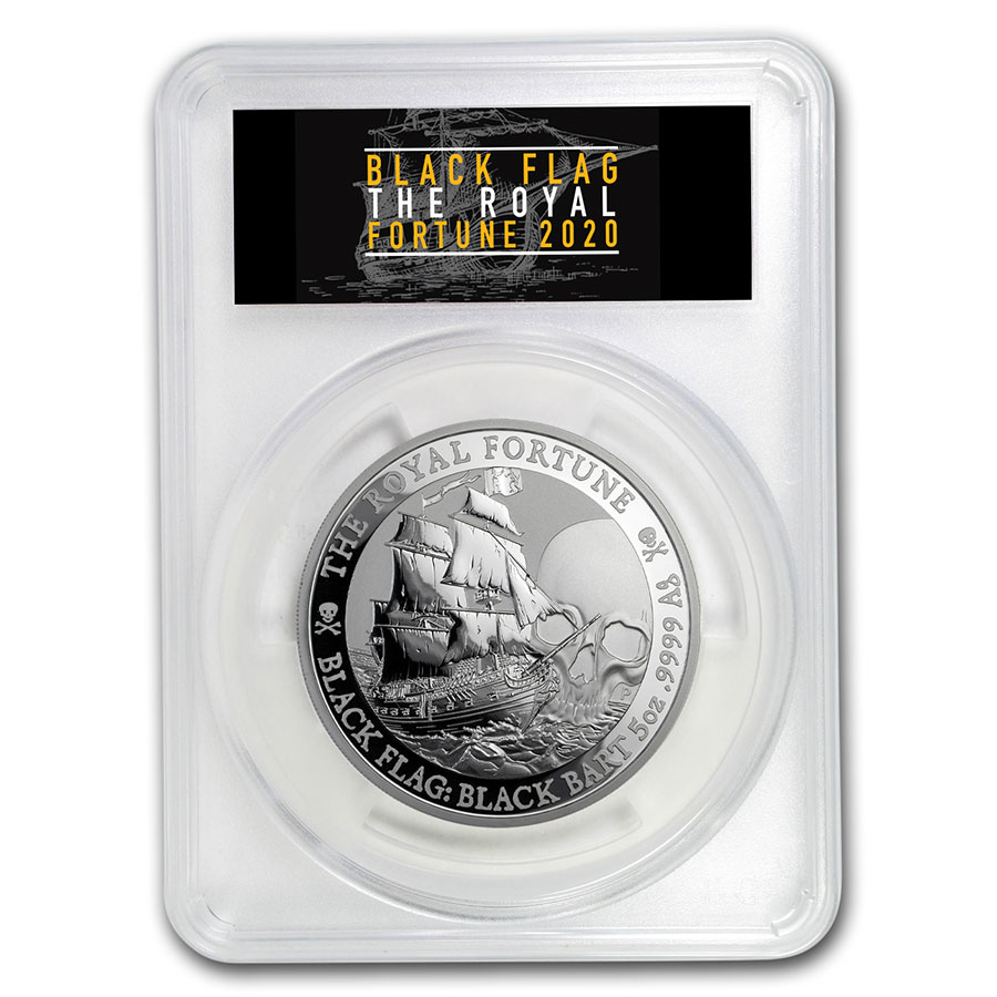 Buy 2020 Tuvalu 5 oz Silver The Royal Fortune MS-70 PCGS (FS) - Click Image to Close