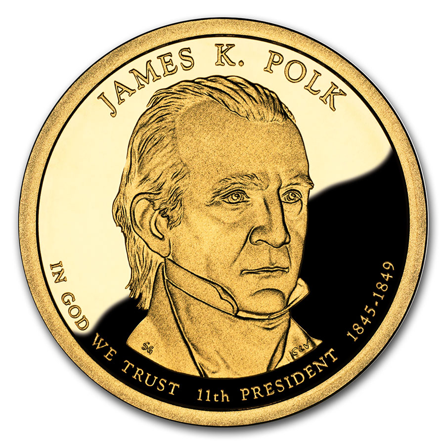 Buy 2009-S James Polk Presidential Dollar Proof - Click Image to Close