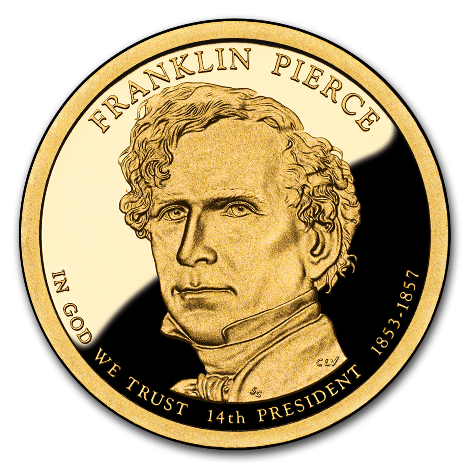 Buy 2010-S Franklin Pierce Presidential Dollar Proof