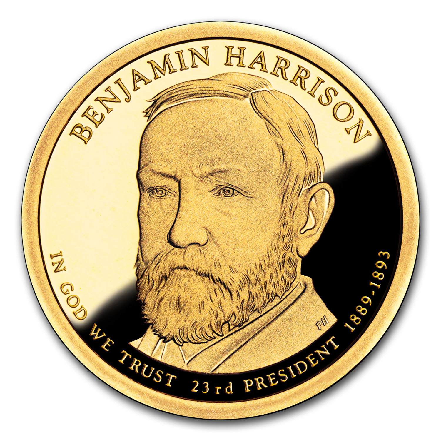 Buy 2012-S Benjamin Harrison Presidential Dollar Proof