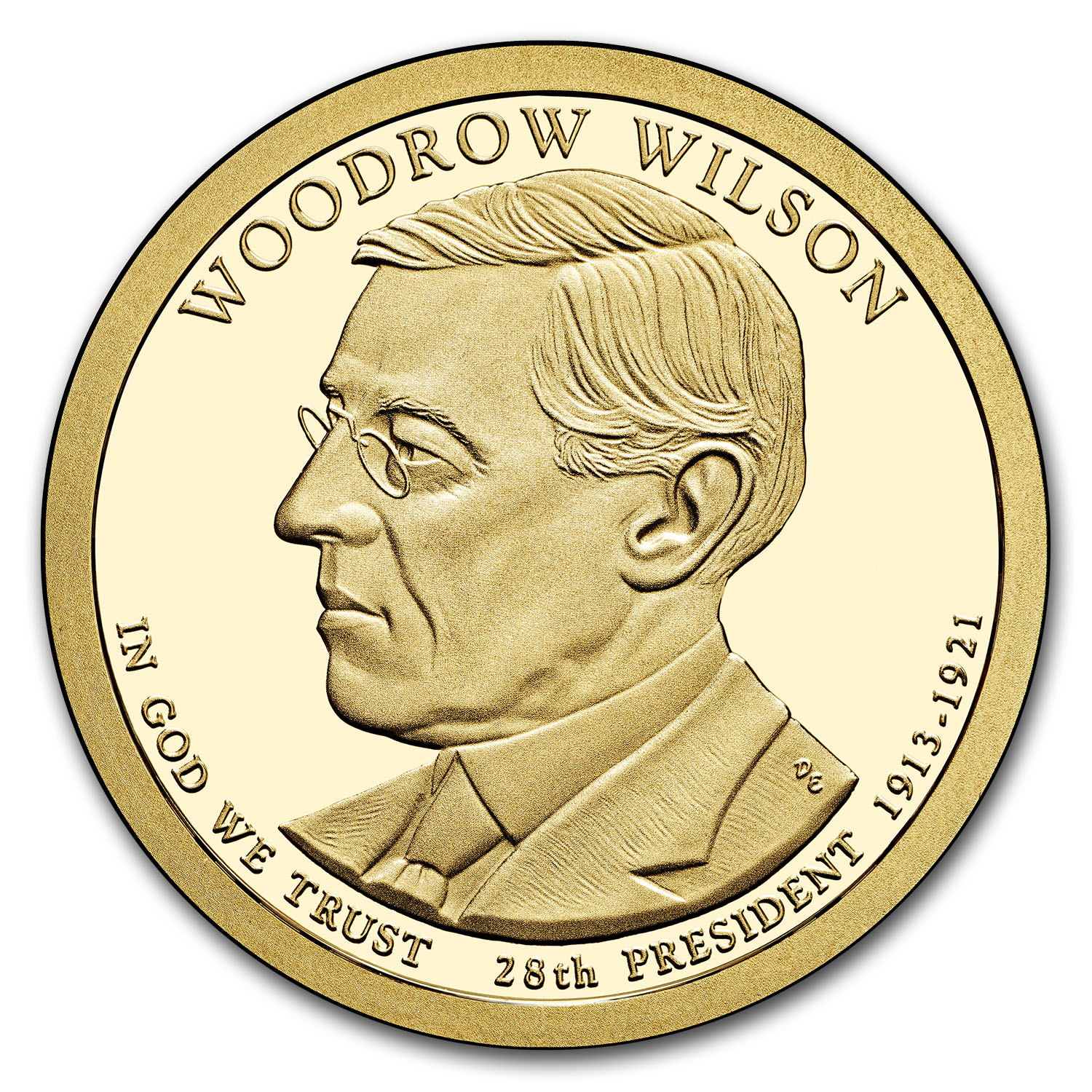 Buy 2013-S Woodrow Wilson Presidential Dollar Proof - Click Image to Close