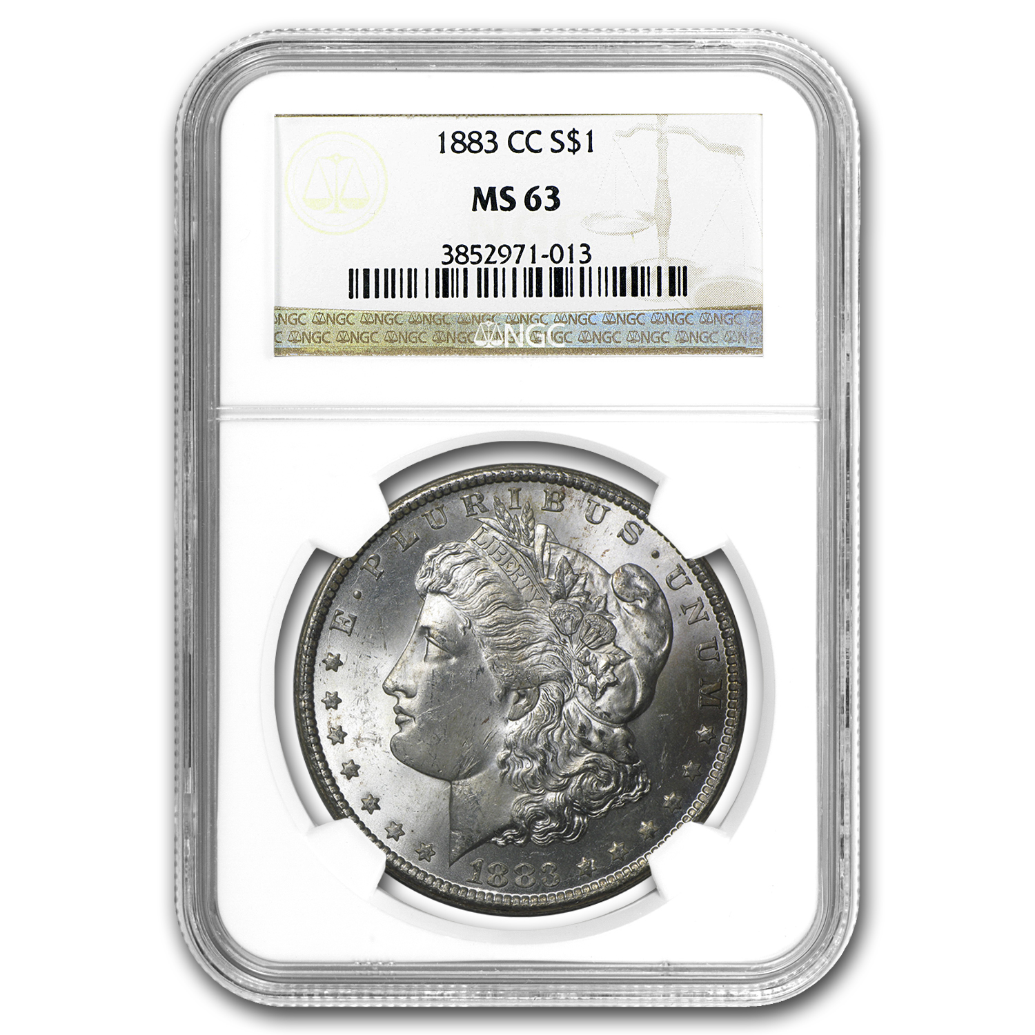 Buy 1883-CC Morgan Dollar MS-63 NGC Guaranteed