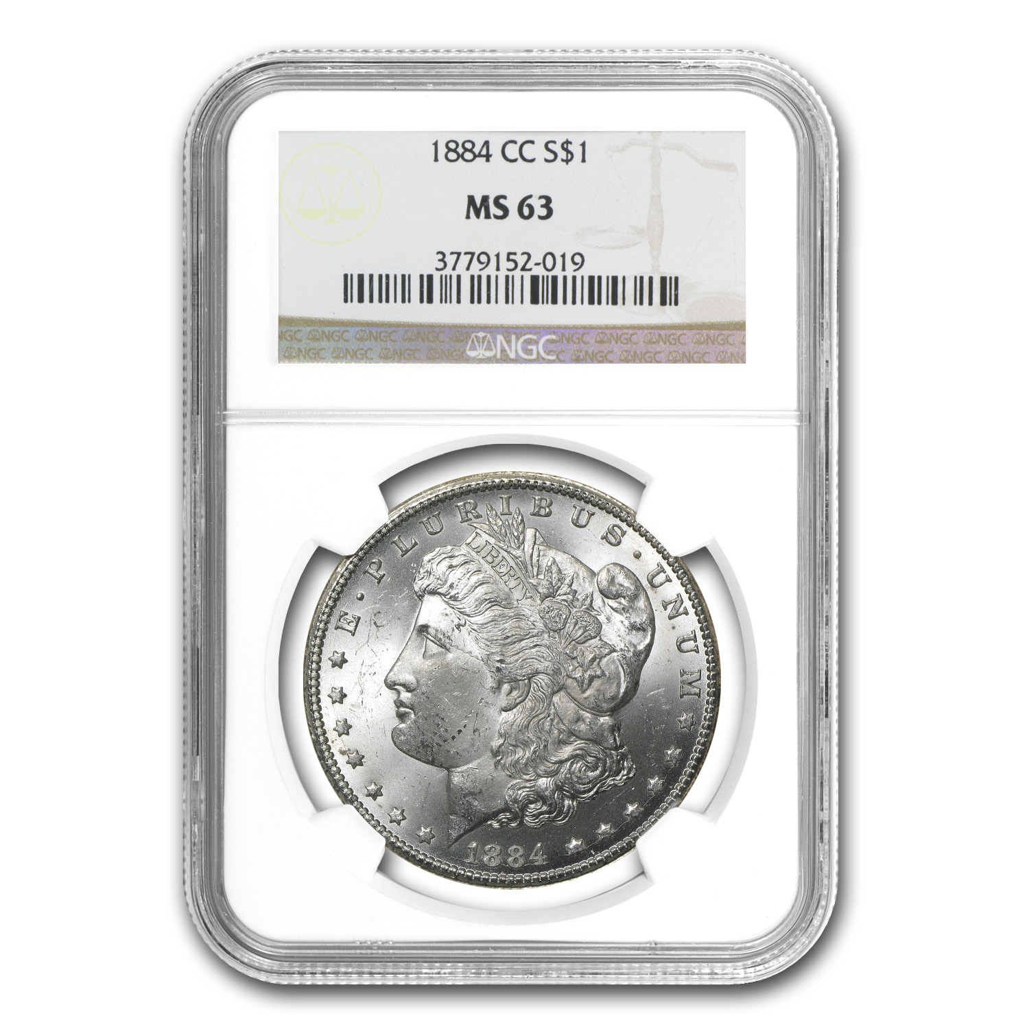 Buy 1884-CC Morgan Dollar MS-63 NGC