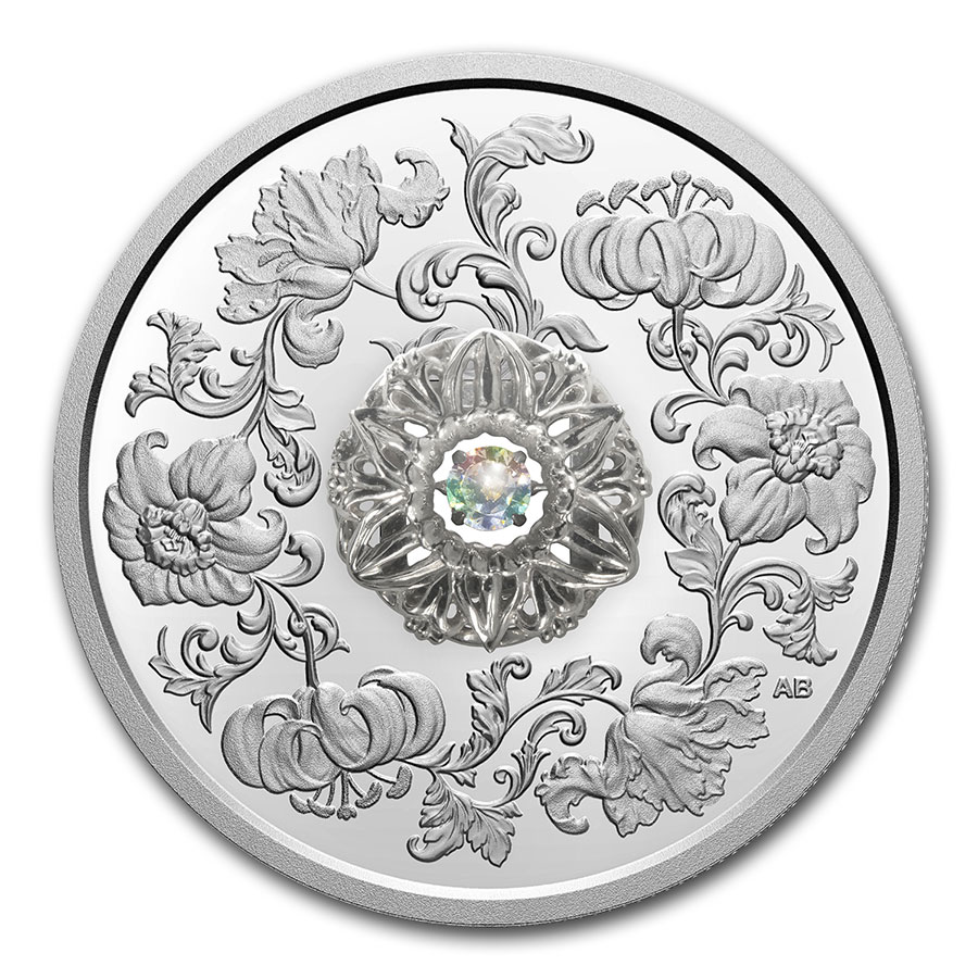 Buy 2020 Canada Silver $20 Sparkle of the Heart Dancing Diamond - Click Image to Close