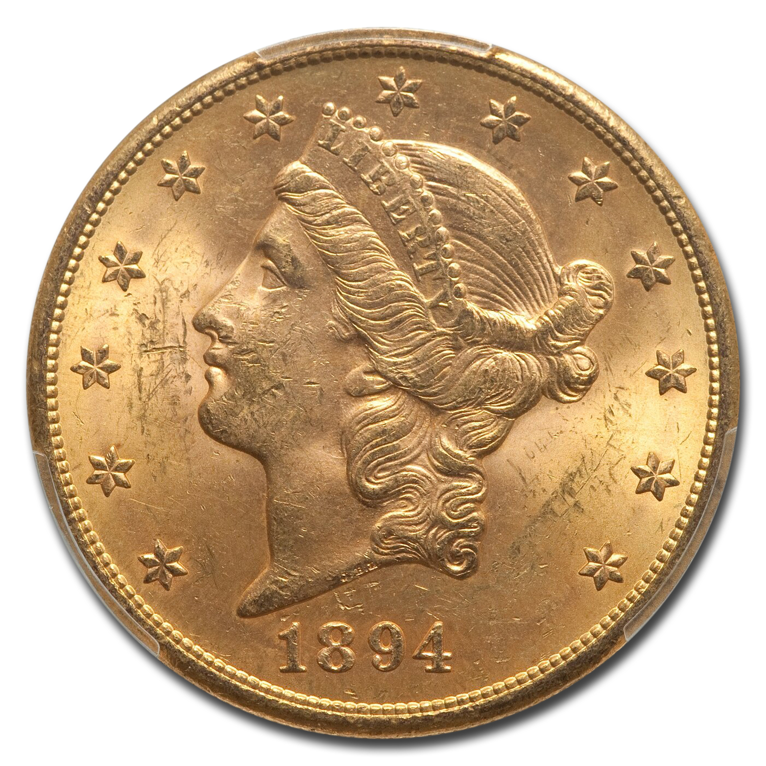 Buy 1894-S $20 Liberty Gold Double Eagle MS-63+ PCGS