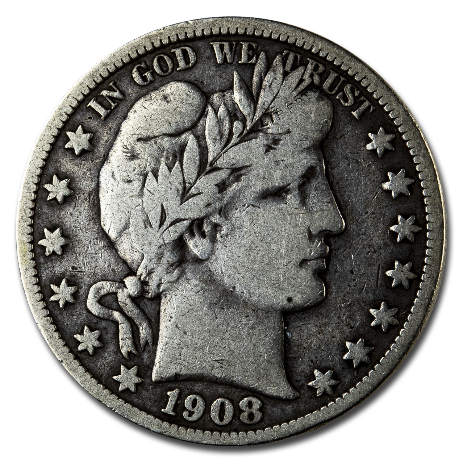 Buy 1908-S Barber Half Dollar Fine