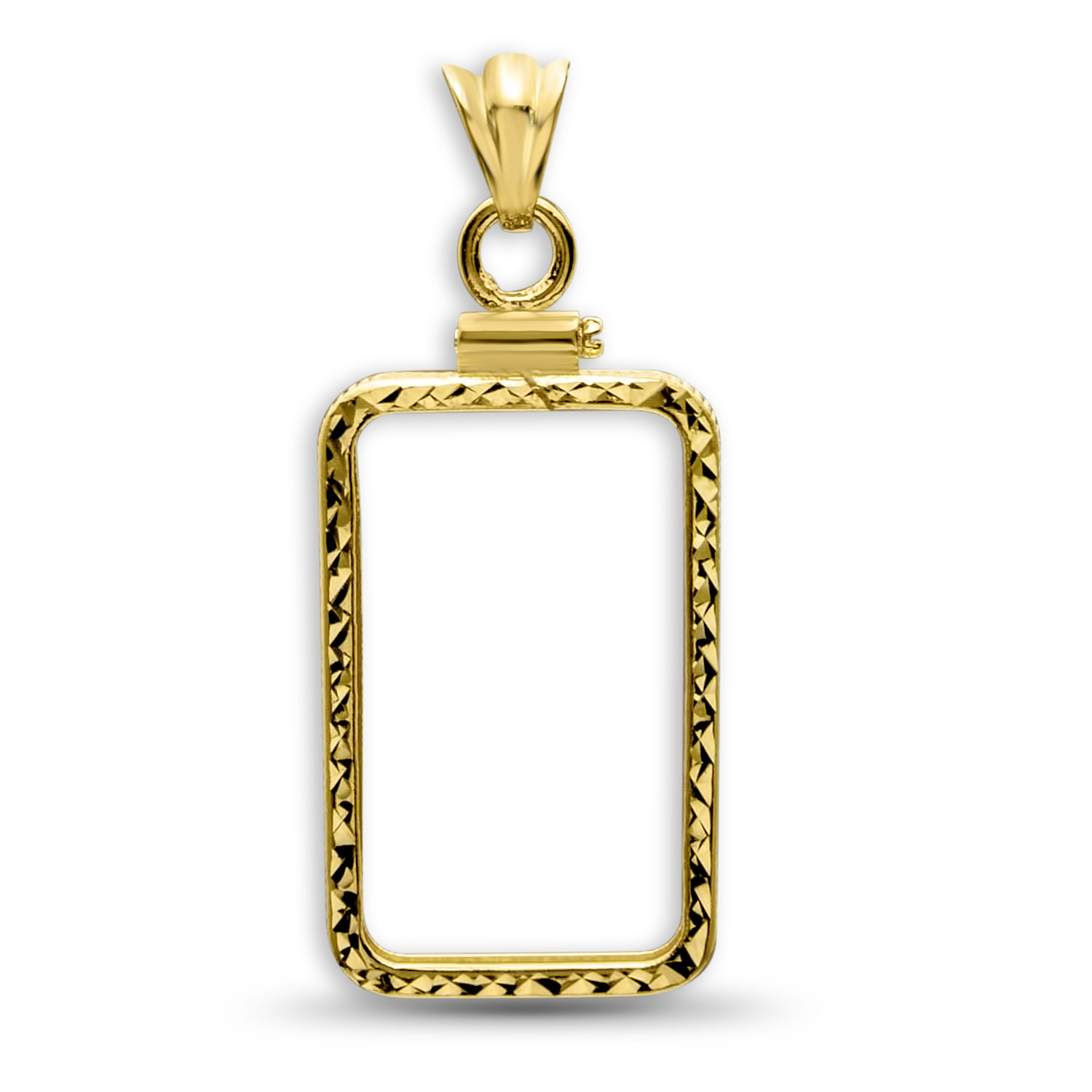 Buy 14K Gold Screw-Top D/C Bezel (10 gram Gold Bar) PAMP Suisse - Click Image to Close
