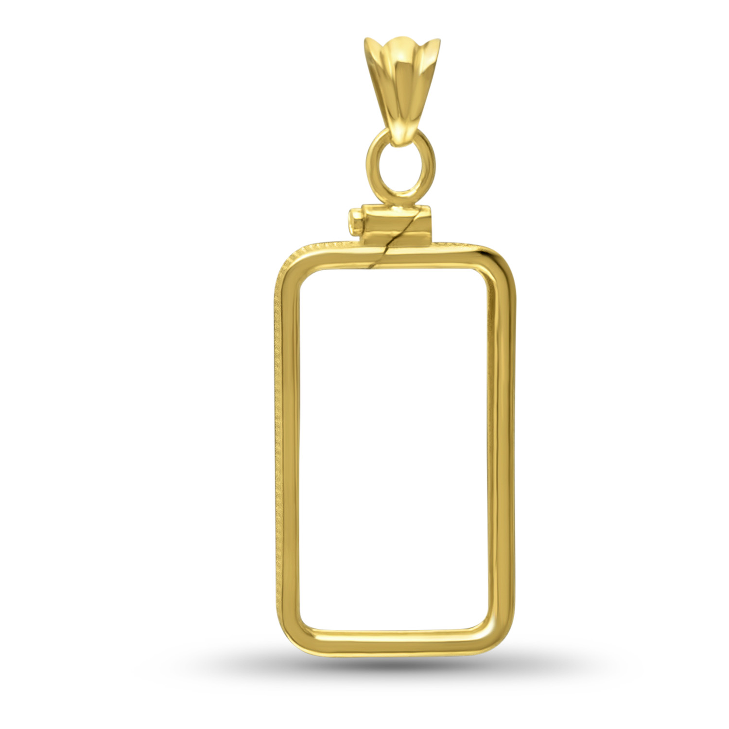 Buy 14K Gold Screw-Top Plain Bezel (1 oz Gold Bar) Pamp Suisse