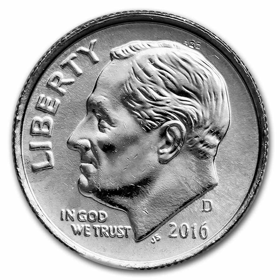 Buy 2016-D Roosevelt Dime BU - Click Image to Close