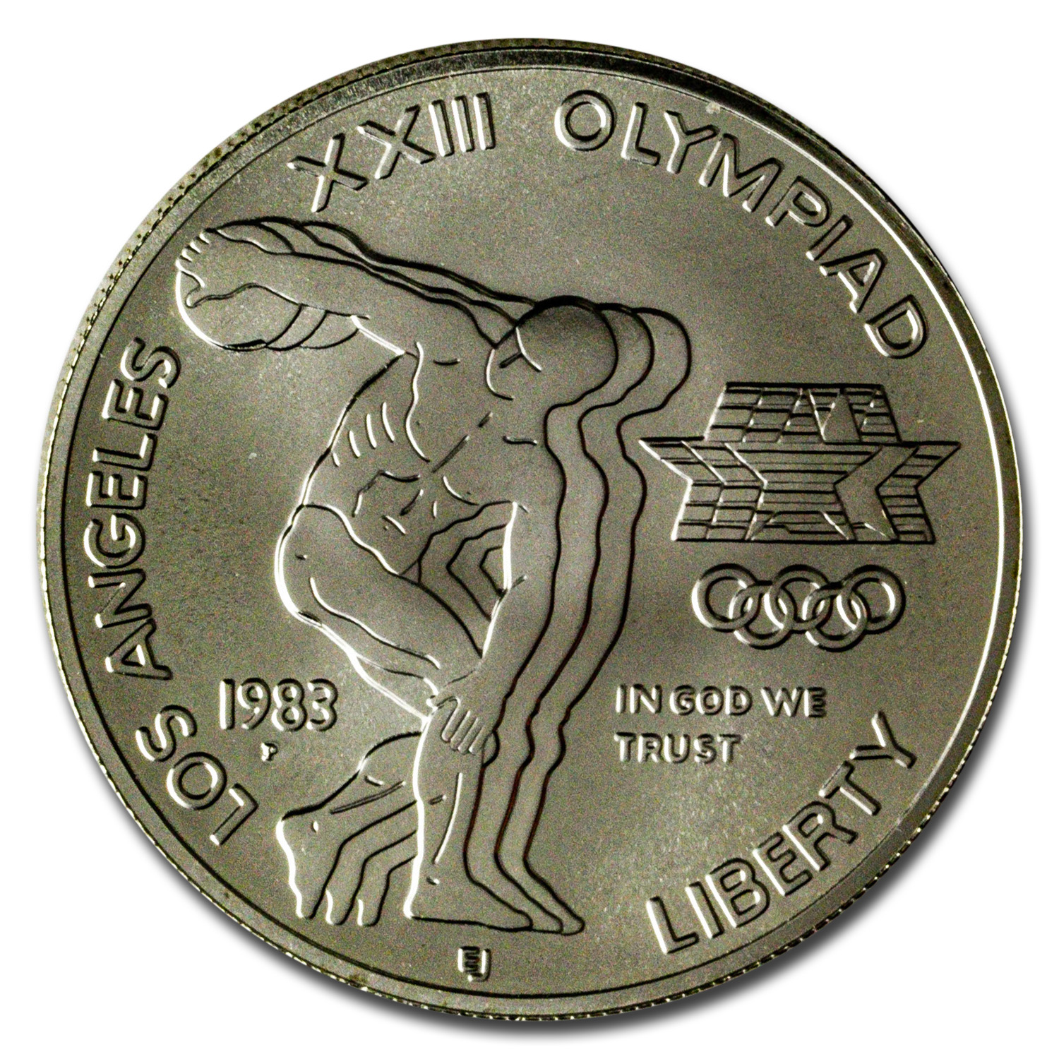 Buy 1983-P Olympic $1 Silver Commem BU (Capsule Only)