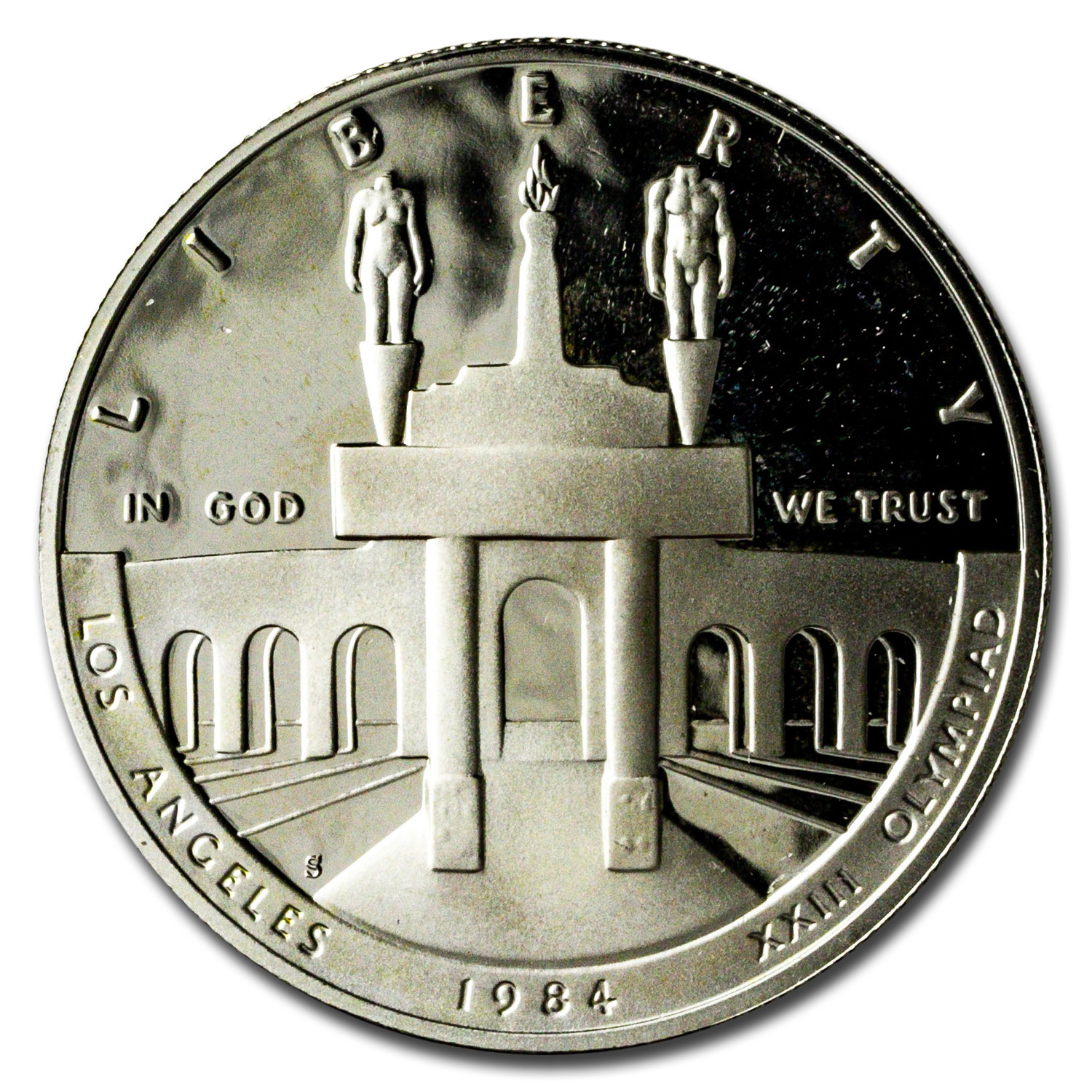 Buy 1984-S Olympic $1 Silver Commem Proof (Capsule Only)