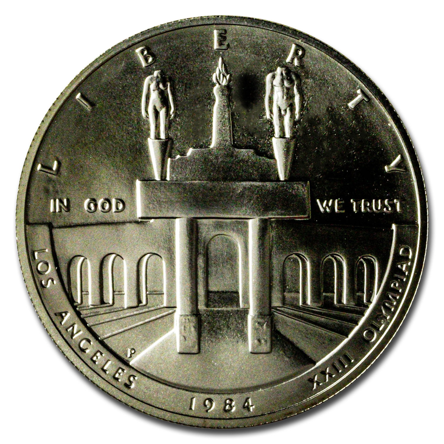 Buy 1984-P Olympic $1 Silver Commem BU (Capsule Only)