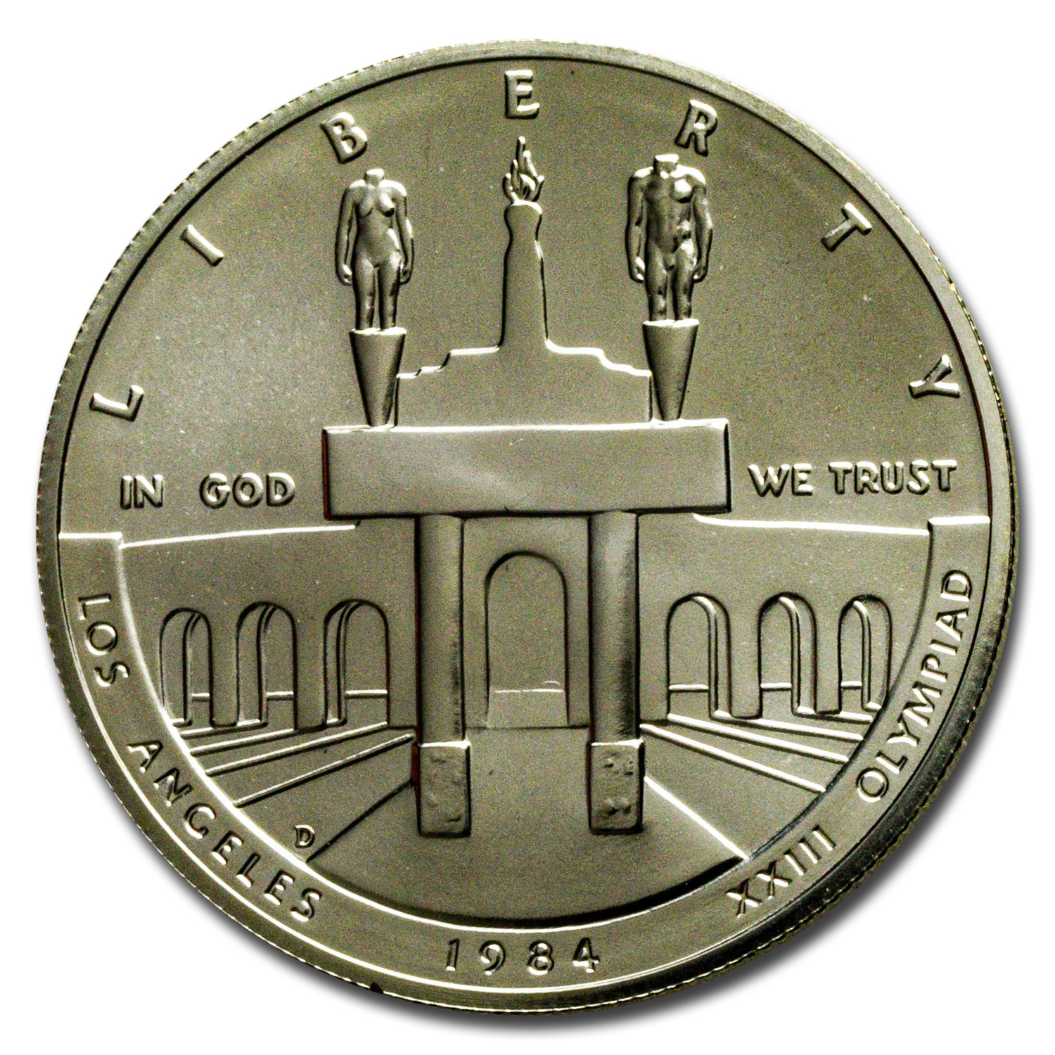 Buy 1984-D Olympic $1 Silver Commem BU (Capsule Only)