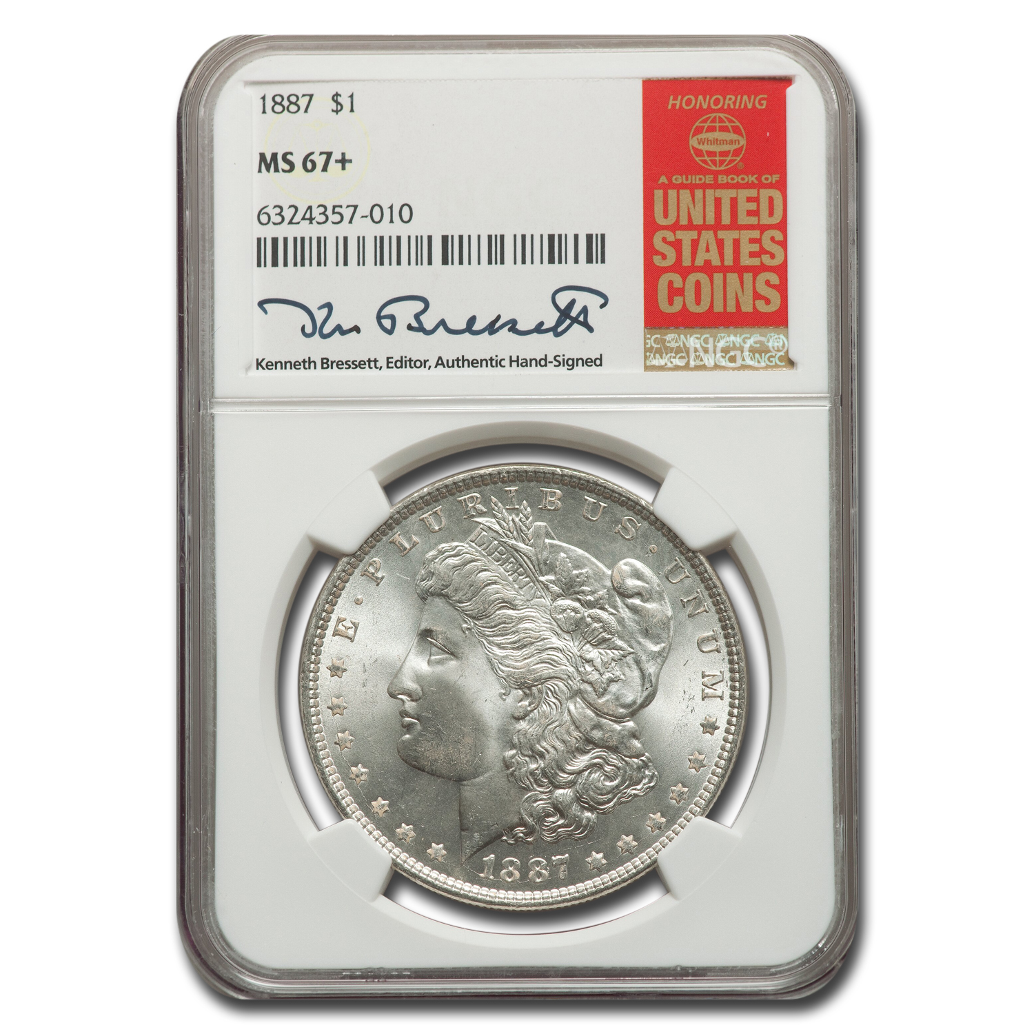 Buy 1887 Morgan Dollar MS-67+ NGC