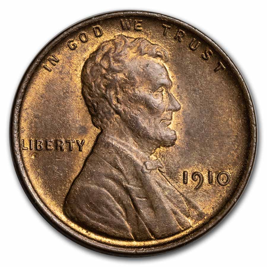 Buy 1910 Lincoln Cent BU (Red/Brown)