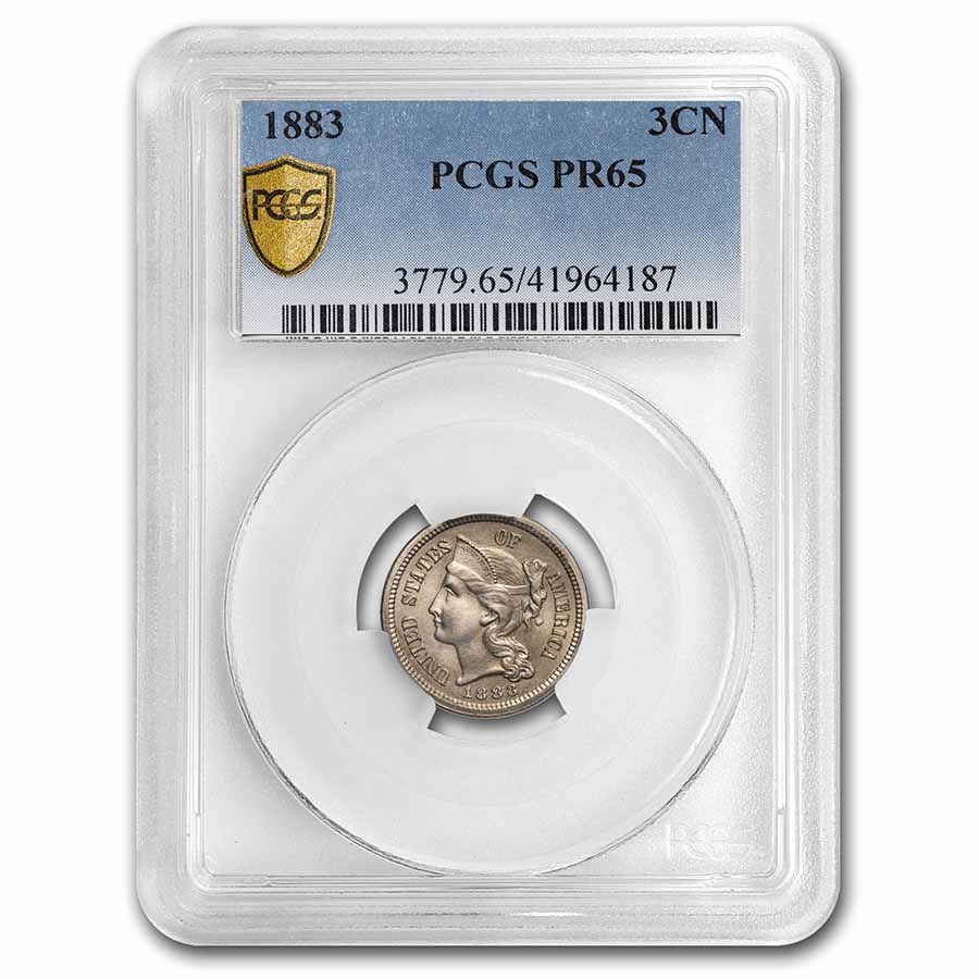 Buy 1883 Three Cent Nickel PR-65 PCGS