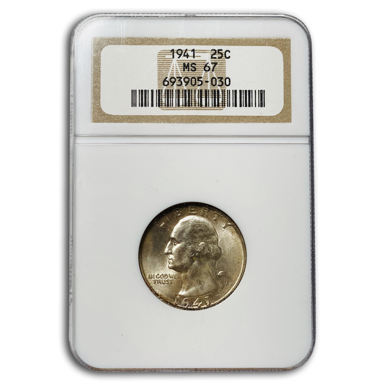 Buy 1941 Washington Quarter MS-67 NGC