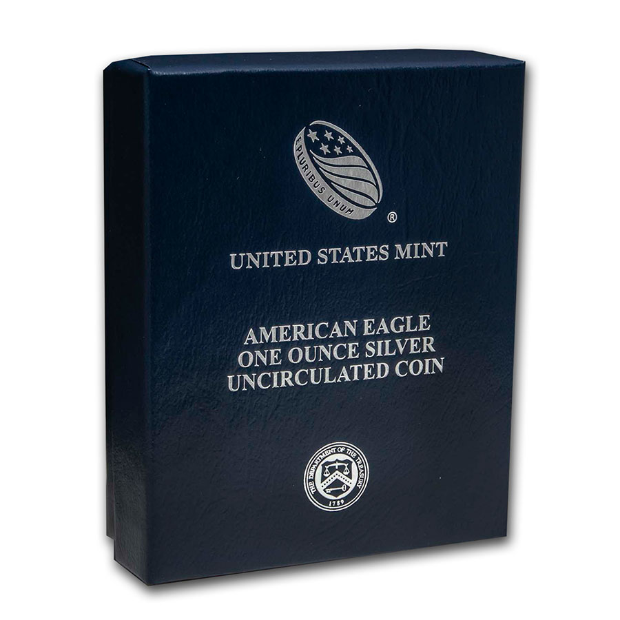 Buy OGP Box & COA - 2020 Silver American Eagle Burnished (Empty)