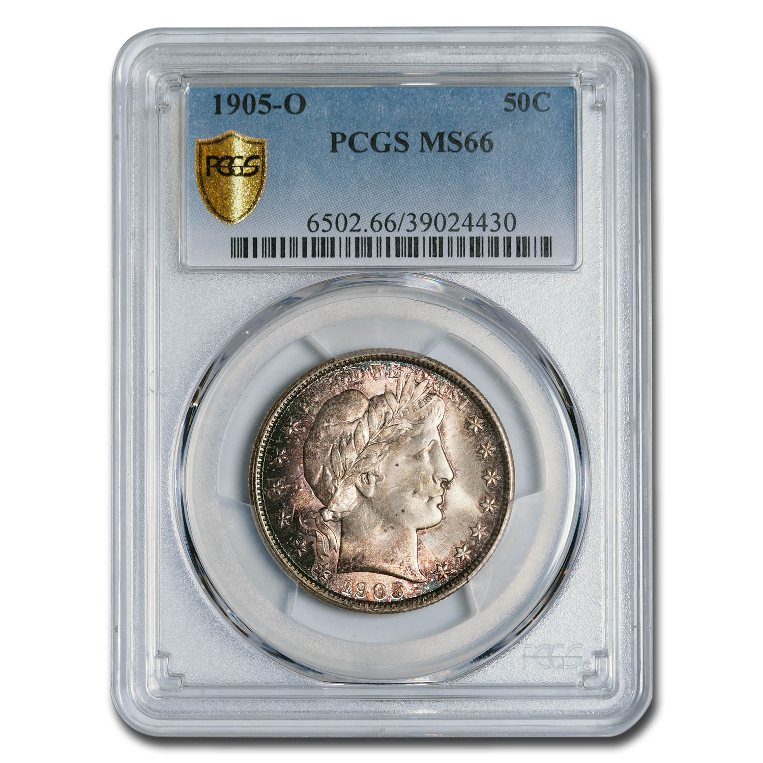 Buy 1905-O Barber Half Dollar MS-66 PCGS