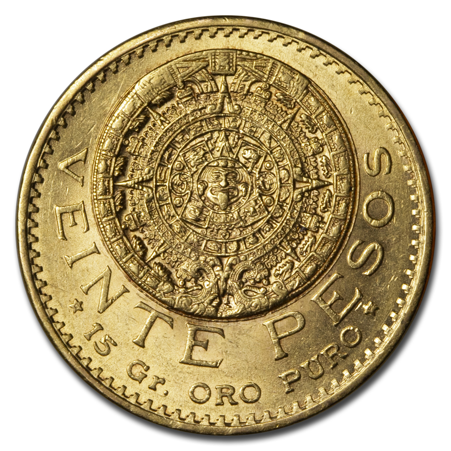 Buy 1920 Mexico Gold 20 Pesos BU