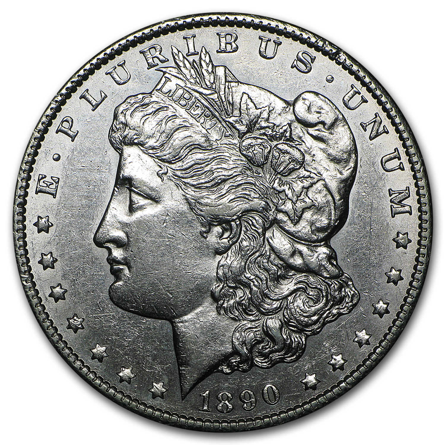 Buy 1890-CC Morgan Dollar AU