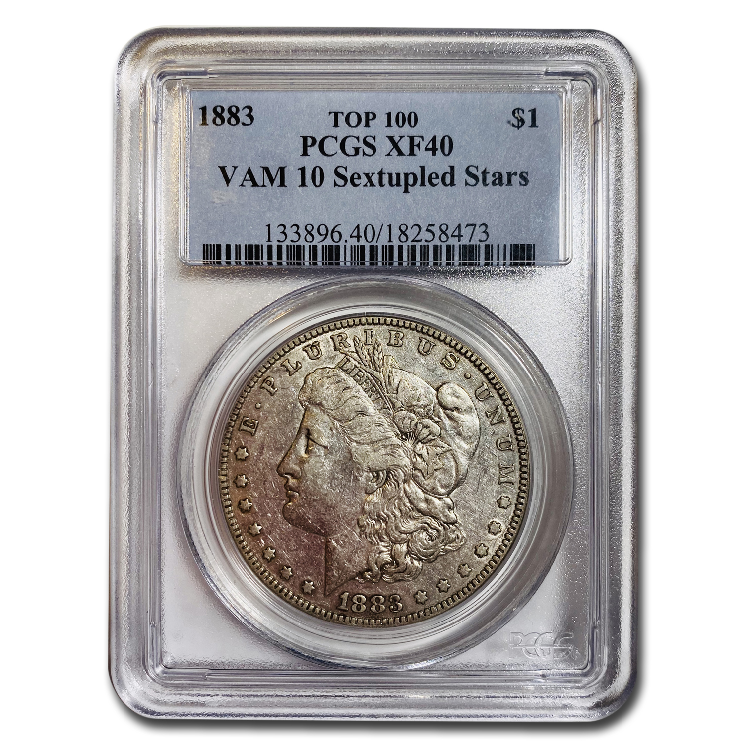 Buy 1883 Morgan Dollar XF-40 PCGS (VAM 10 Sextupled Stars)