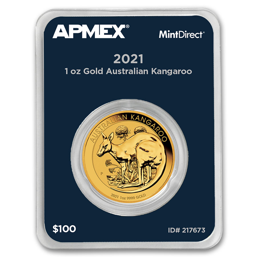 Buy 2021 Australia 1 oz Gold Kangaroo (MintDirect? Single)