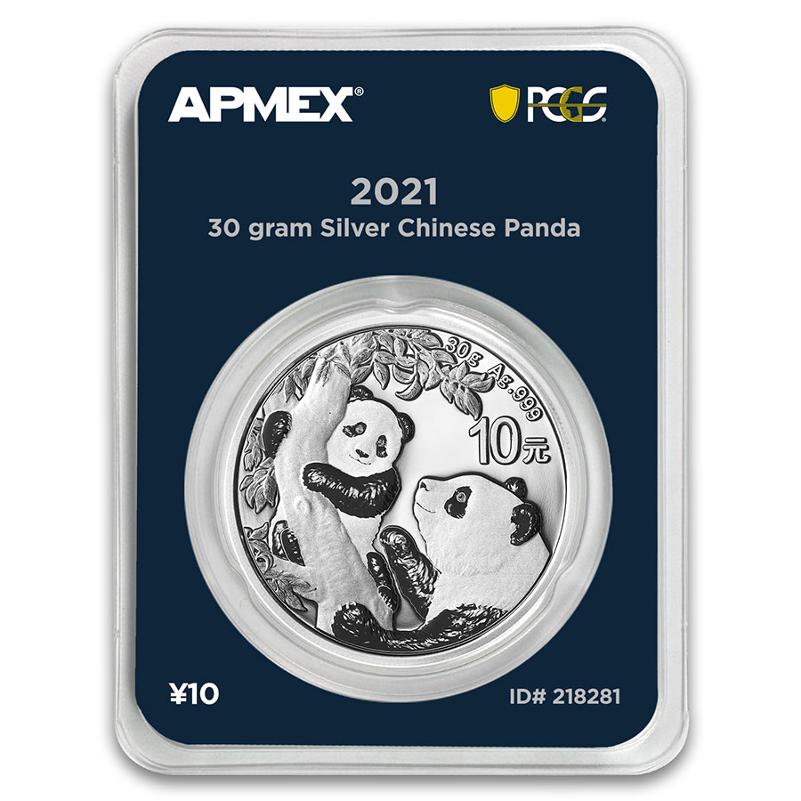 Buy 2021 China 30 gram Silver Panda (MD? Premier + PCGS FS Single)