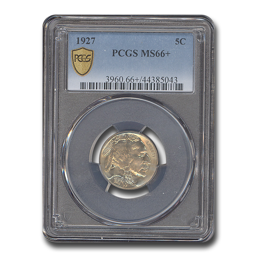 Buy 1927 Buffalo Nickel MS-66+ PCGS