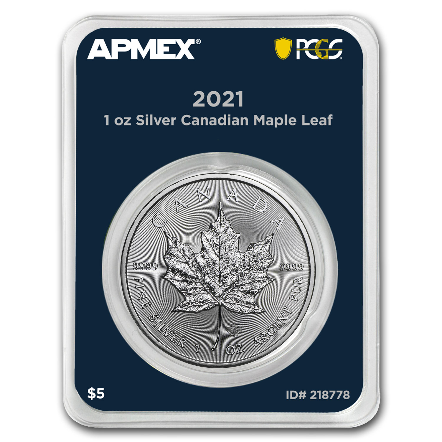Buy 2021 Canada 1 oz Silver Maple Leaf (MD? Premier Single + PCGS FS)