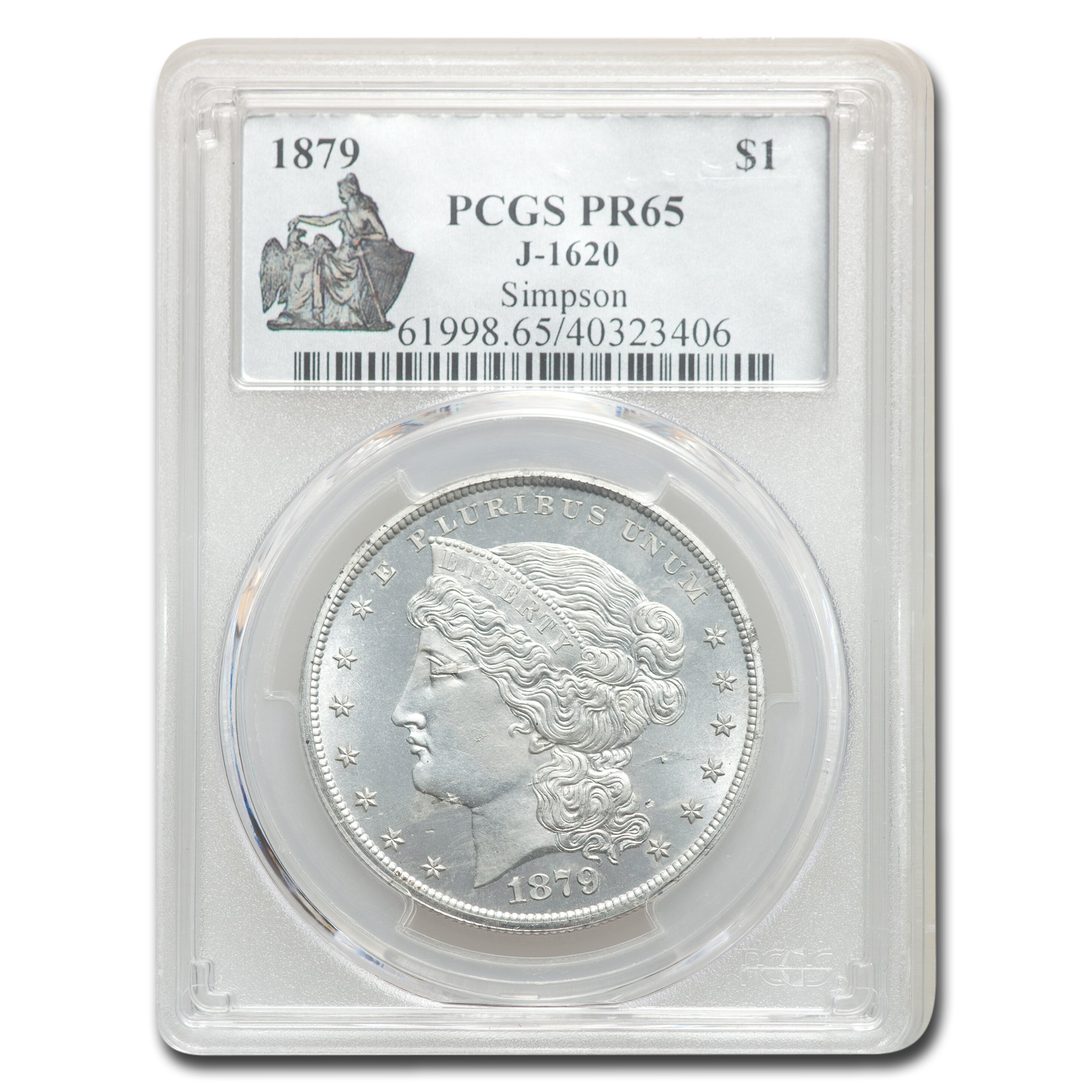 Buy 1879 Goloid Metric Dollar Pattern PR-65 PCGS (J-1620)