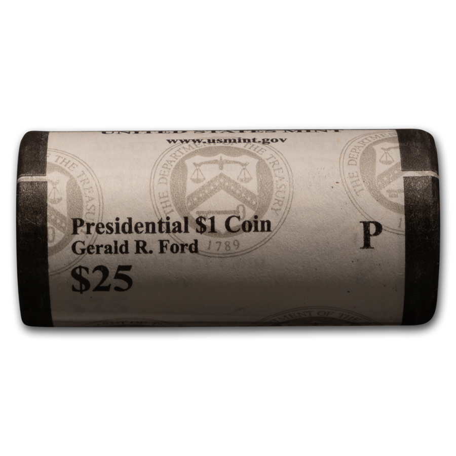 Buy 2016-P Gerald Ford 25-Coin Presidential Dollar Roll