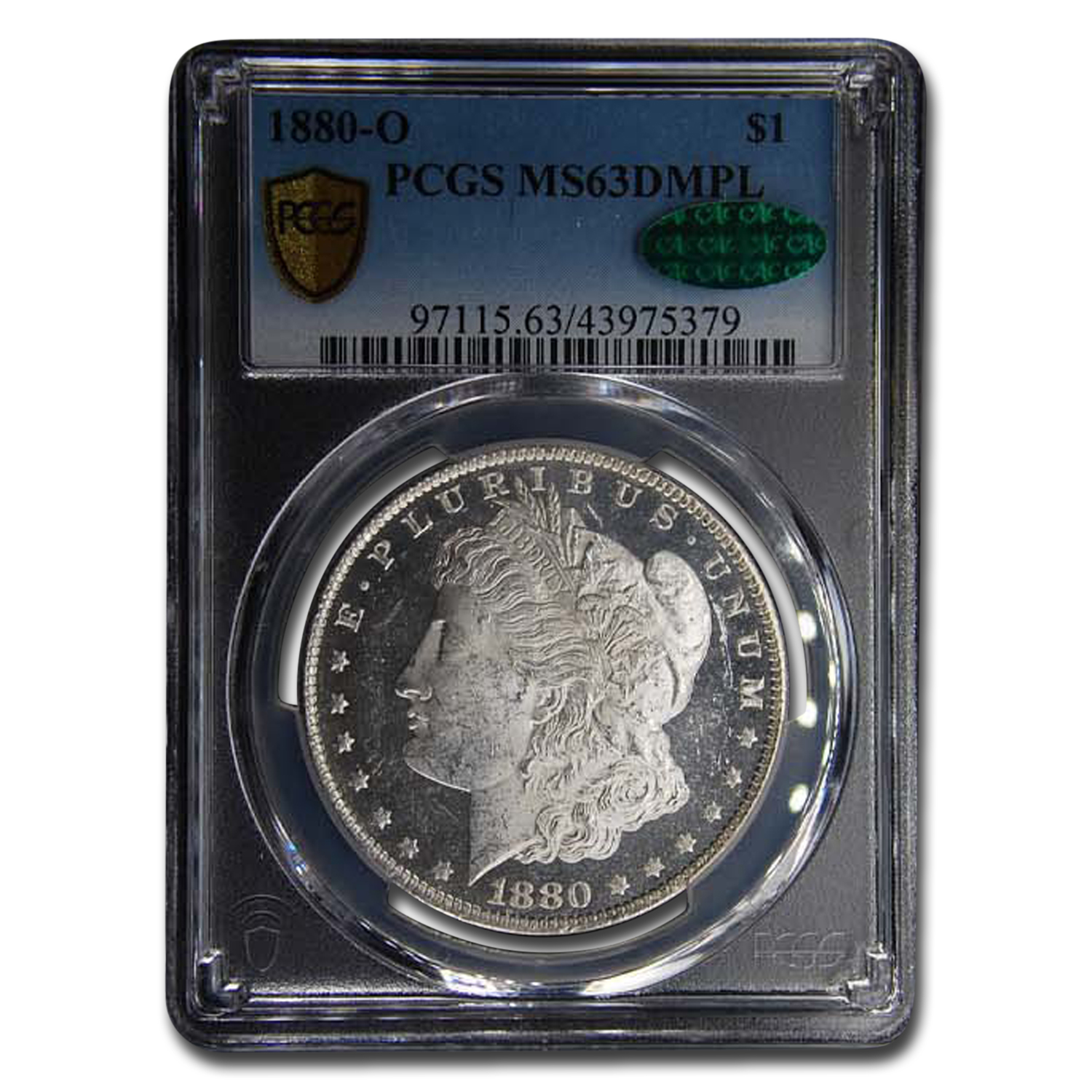 Buy 1880-O Morgan Dollar DMPL MS-63 PCGS CAC