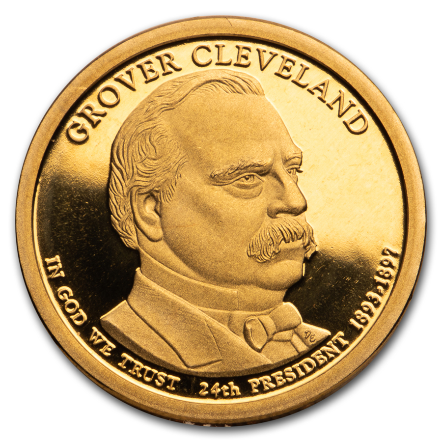 Buy 2012-S Grover Cleveland 20-Coin Proof Dollar Roll (2nd Term)