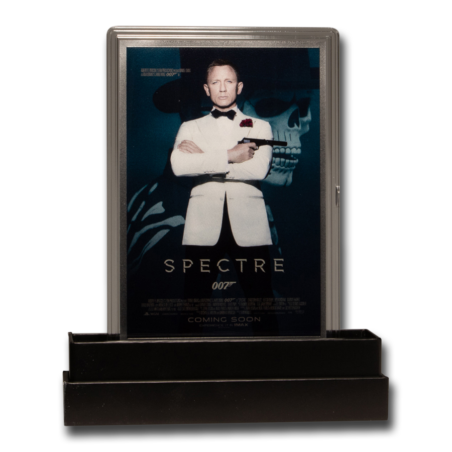 Buy 2020 5g Silver James Bond 007 Movie Poster Foil Spectre