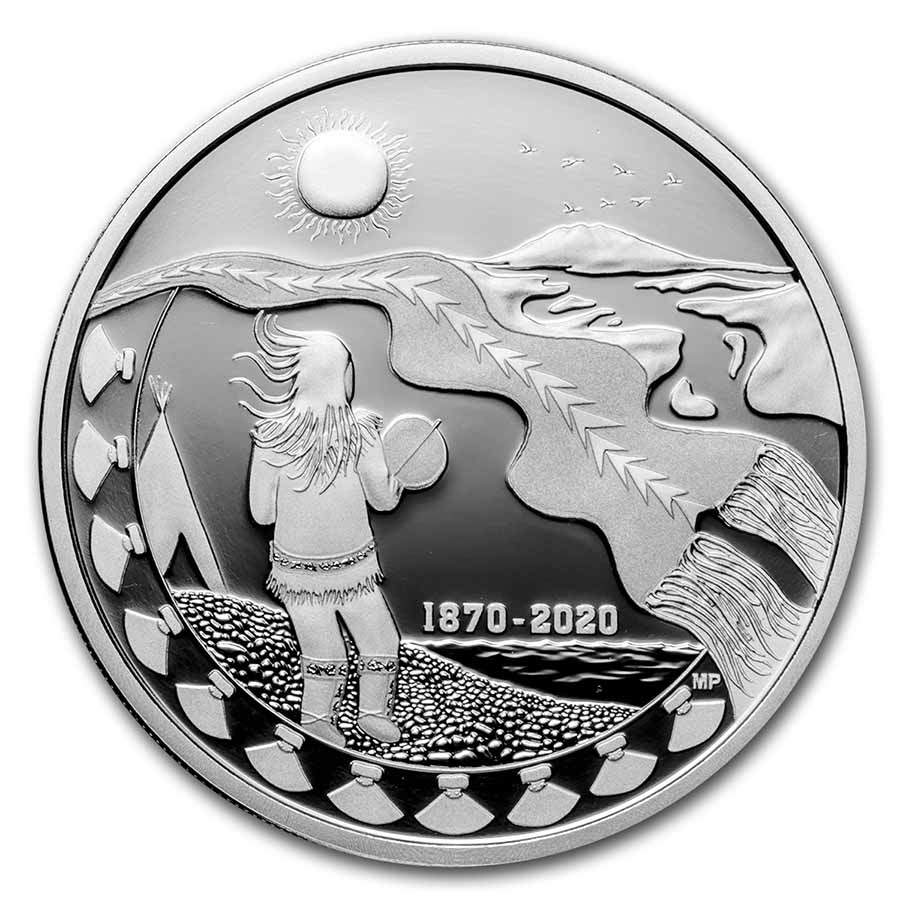 Buy 2020 Canada Silver $30 150th Anniv of the NW Territories