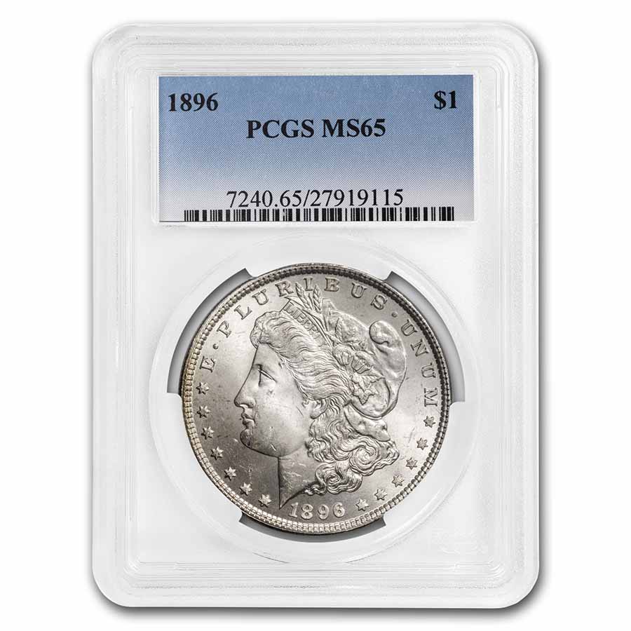Buy 1896 Morgan Dollar MS-65 PCGS - Click Image to Close