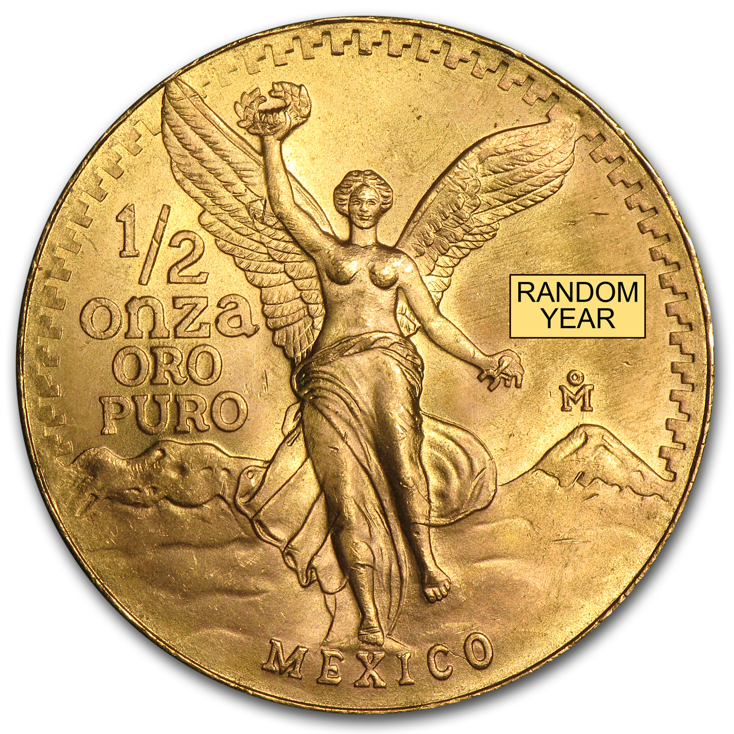 Buy Mexico 1/2 oz Gold Onza &/or Libertad BU (Random Year)