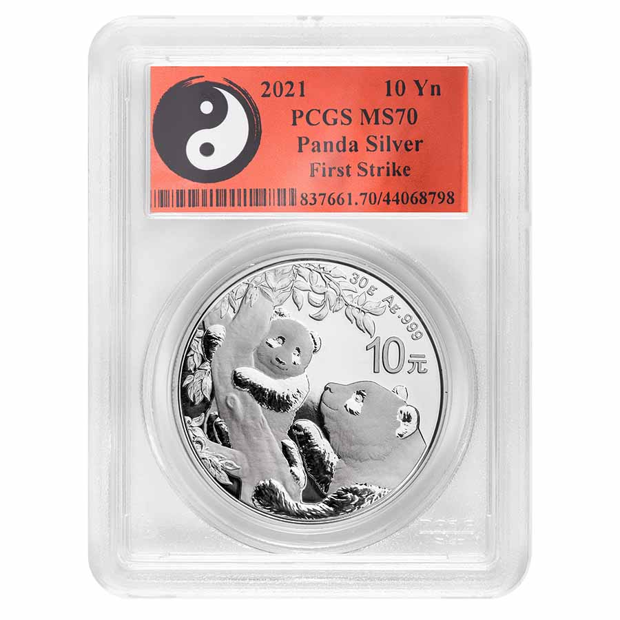 Buy 2021 China 30 gram Silver Panda MS-70 PCGS (FS, Yin-Yang) - Click Image to Close