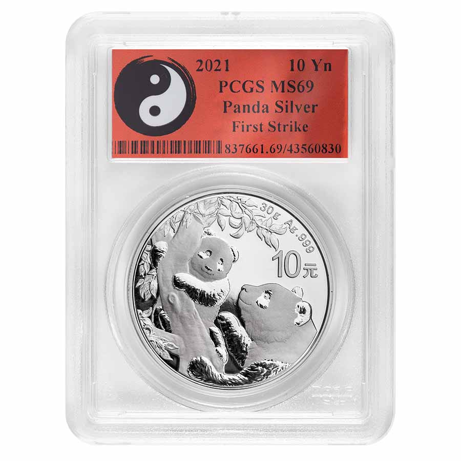 Buy 2021 China 30 gram Silver Panda MS-69 PCGS (FS, Yin-Yang) - Click Image to Close