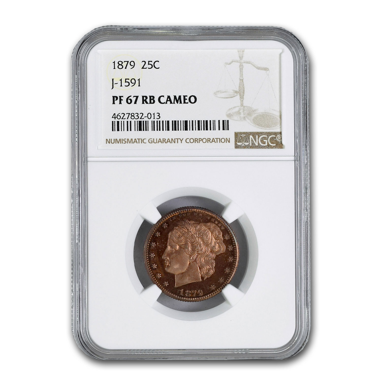 Buy 1872 Copper 25