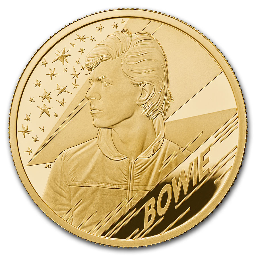 Buy 2020 Great Britain 1/4 oz Gold Proof Music Legends: David Bowie