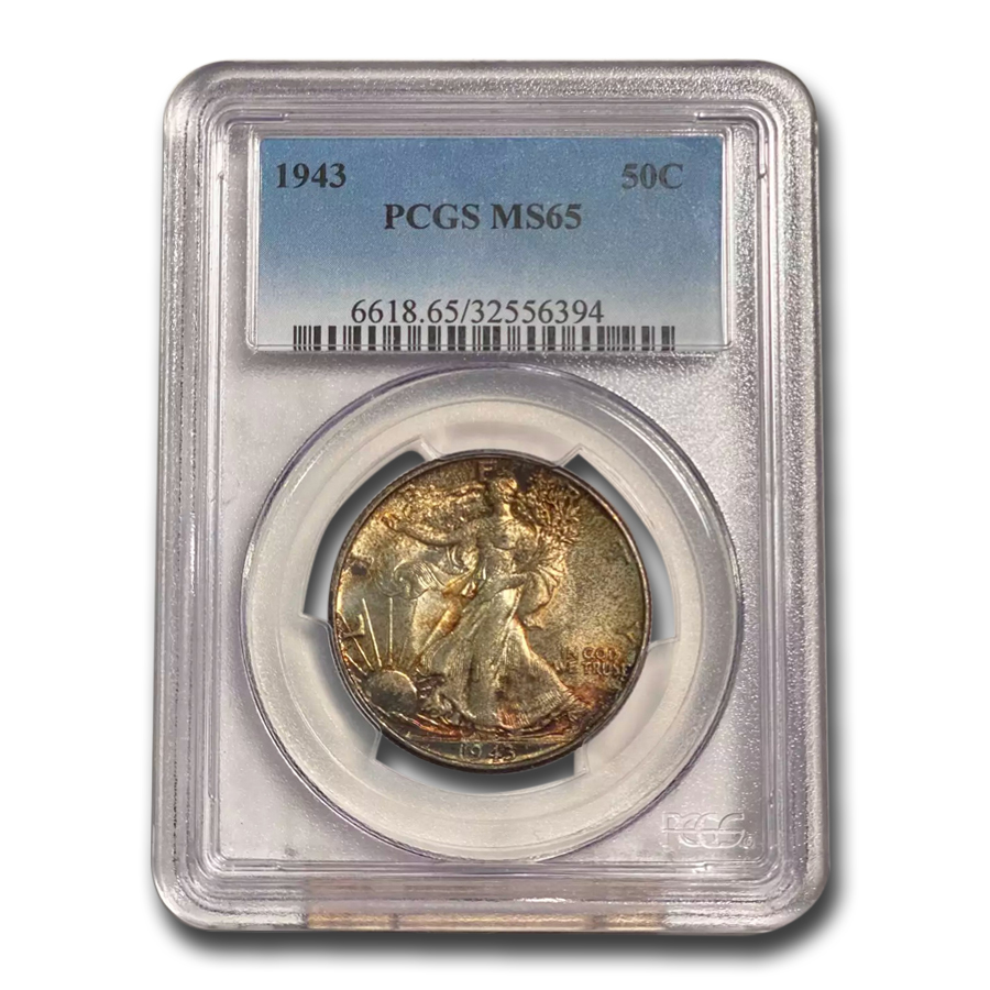 Buy 1943 Walking Liberty Half Dollar MS-65 PCGS