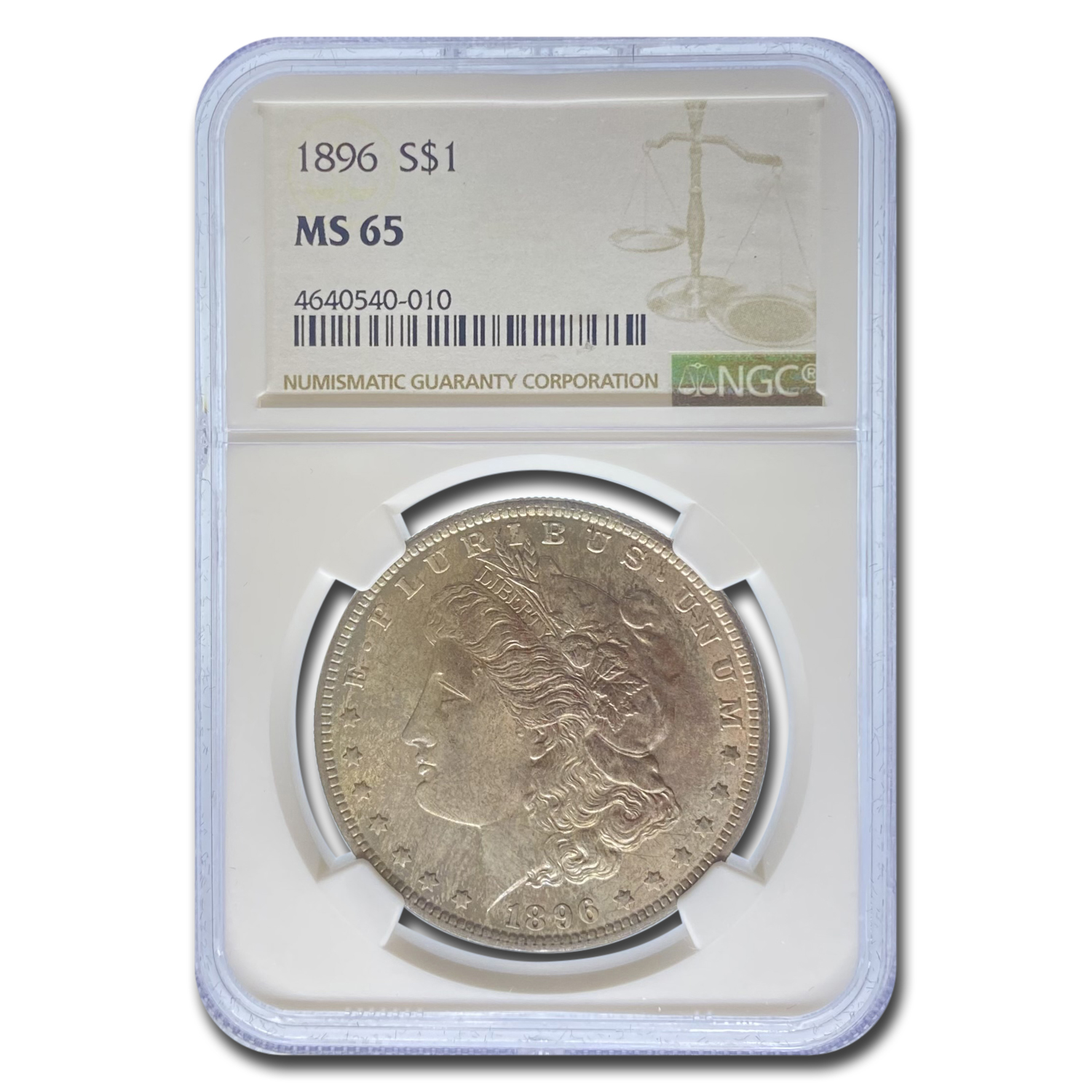Buy 1896 Morgan Dollar MS-65 NGC - Click Image to Close