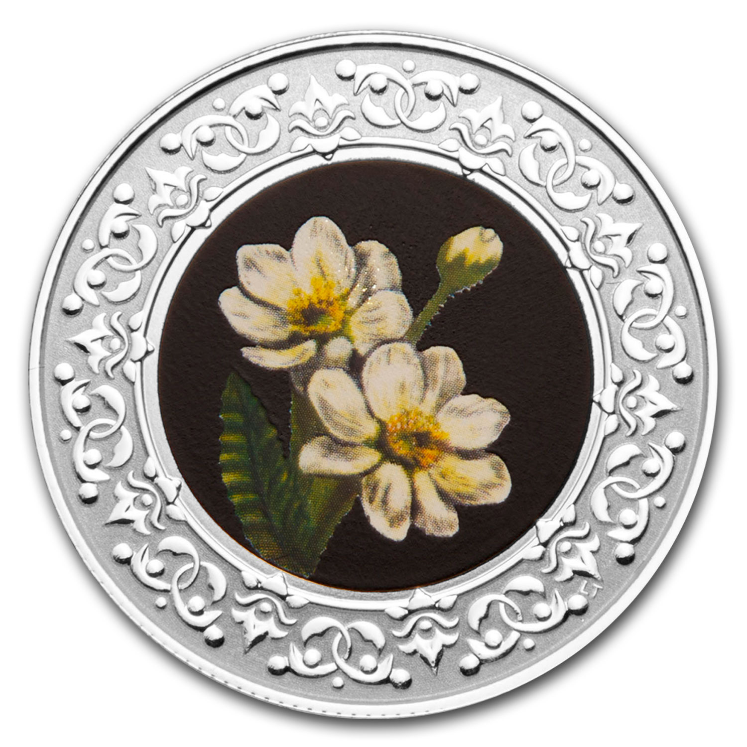 Buy 2021 RCM 1/4 oz Ag $3 Floral Emblems: NW Territ. Mountain Avens