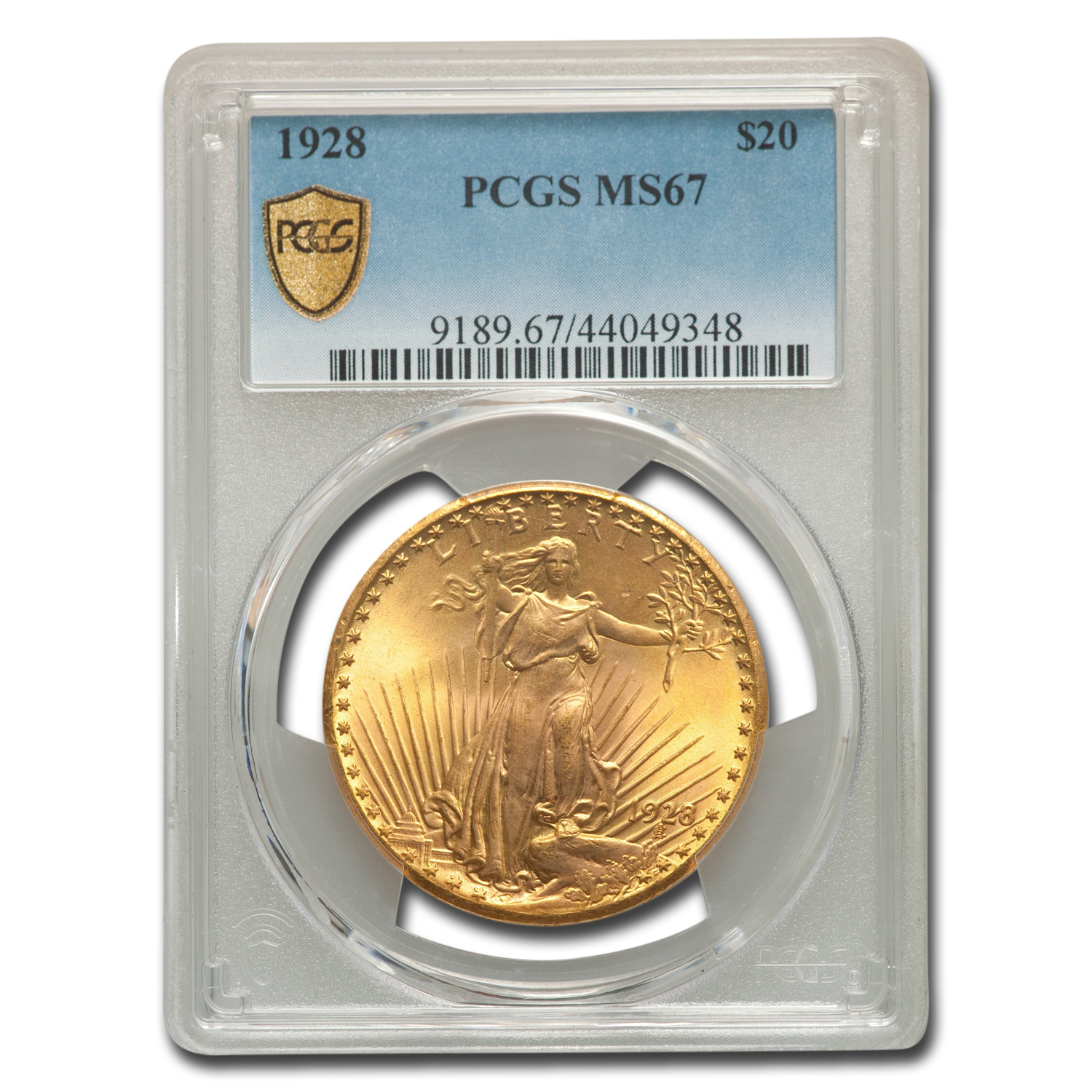 Buy 1928 $20 Saint-Gaudens Gold Double Eagle MS-67 PCGS