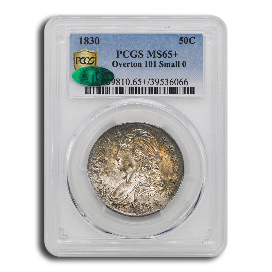 Buy 1830 Bust Half Dollar MS-65+ PCGS CAC (O-101, Small 0)