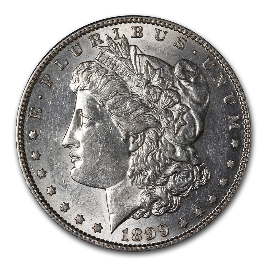 Buy 1899-S Morgan Dollar AU-58