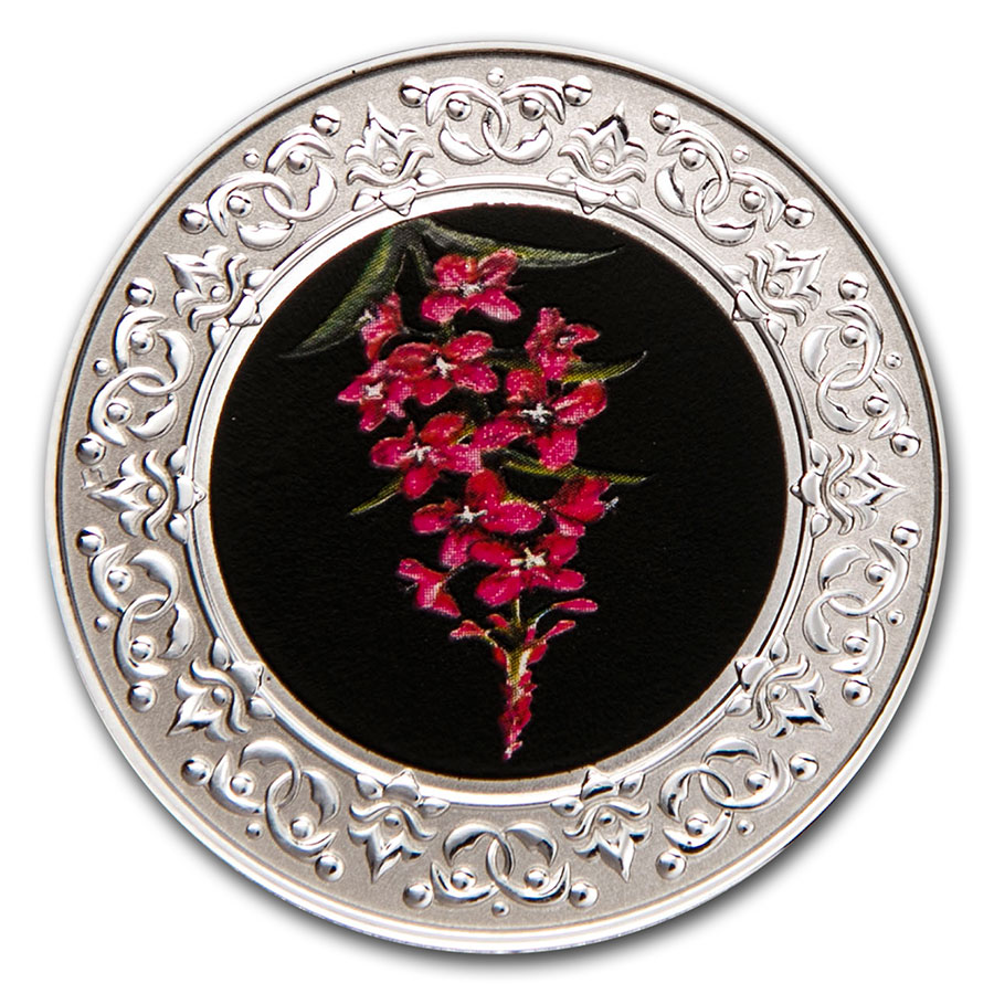 Buy 2021 RCM 1/4 oz Silver $3 Floral Emblems: Yukon Fireweed
